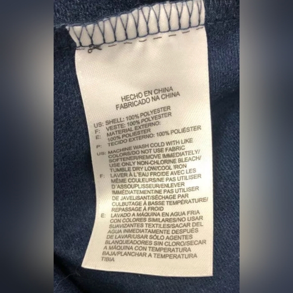 Reebok Training Essentials Playdry Jacket Size 2XLT NWT MSRP $65 - Picture 4 of 5